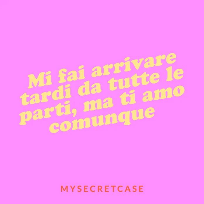 Messaggio dAmore MI FAI ARRIVARE TARDI MySecretCase Vibrators