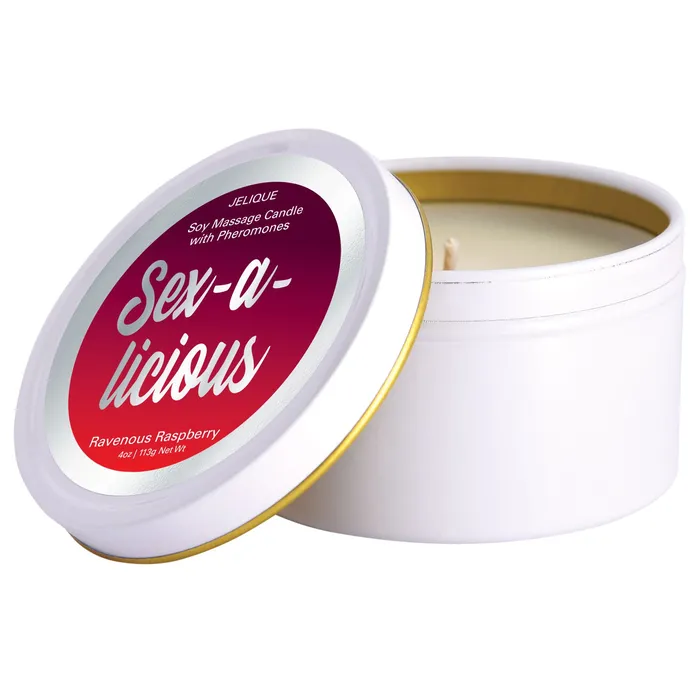 Mood Candle SexaLicious Ravenous Raspberry 4 Oz Jar Sale Specials Couples