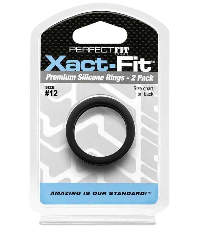 Perfect Fit Male Sex Toys XactFit Ring 2Pack 12