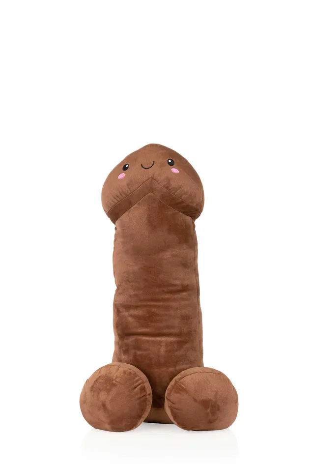Shots Male Sex Toys Penis Plushies Medium Brown