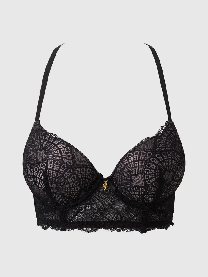 Couples Fredericks Of Hollywood Ariel Lace Longline Push Up Bra Couples Fredericks Of Hollywood Ariel Lace Longline Push Up Bra