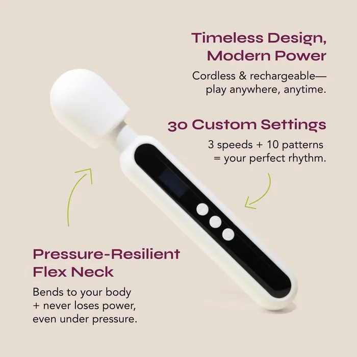 Female Sex Toys Bewitchd Vibrating Wand Massager berrylemoncom