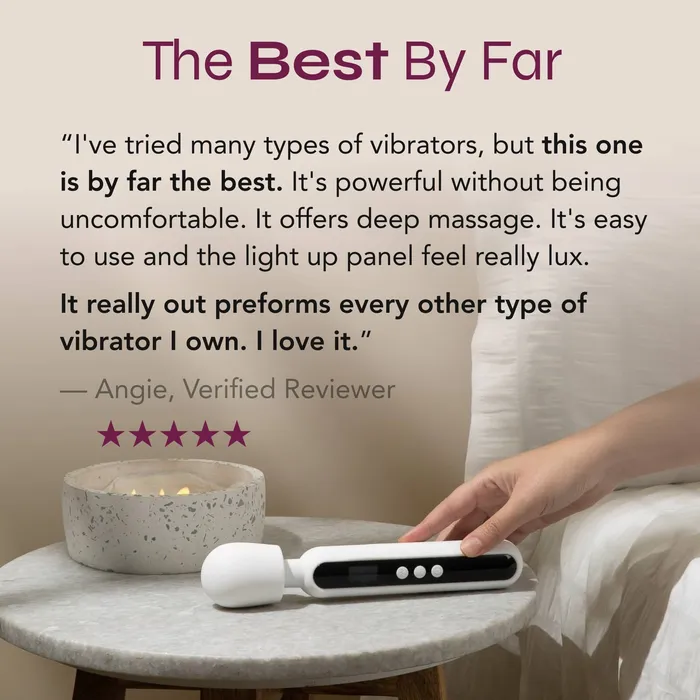 Female Sex Toys Bewitchd Vibrating Wand Massager berrylemoncom