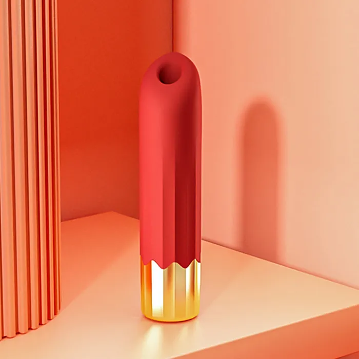 Female Sex Toys lurevibe Lurevibe Suck Vibrating Lipstick Stick