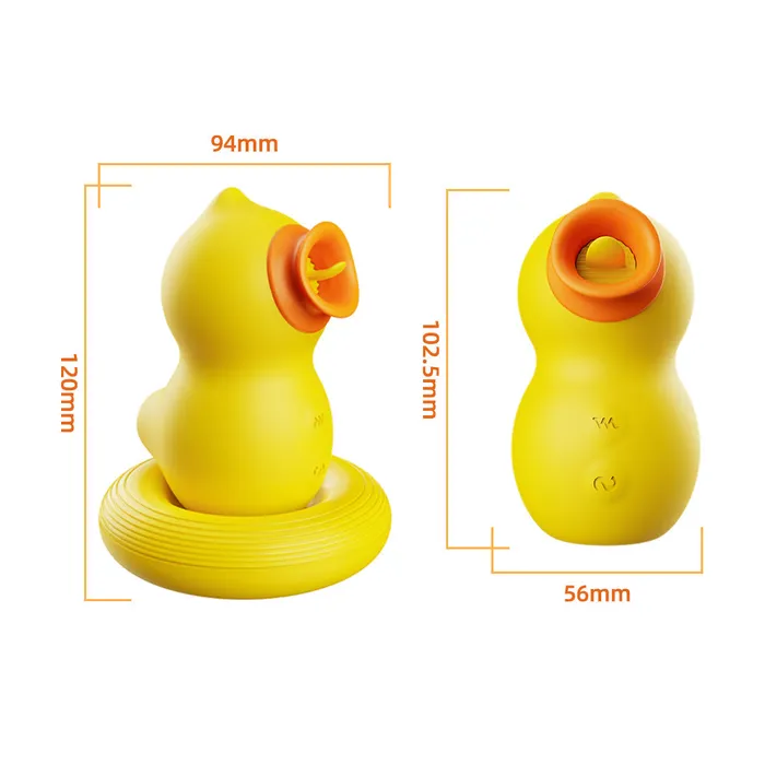 lurevibe Male Sex Toys Lurevibe Duckling 7 Frequency Sucking Tongue Licking Masturbator