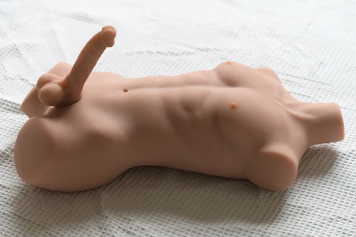 Male Sex Toys 6ye DOLL John 80cm European Head Half Body Doll Torso Male Sex Large Dick for Women
