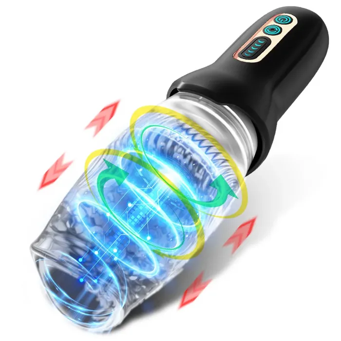 Male Sex Toys Lurevibe Lurevibe Gawk Gawk 3000 MAX Rotating Vibrating Telescopic Blowjob Masturbator Male Sex Toys Lurevibe Lurevibe Gawk Gawk 3000 MAX Rotating Vibrating Telescopic Blowjob Masturbator