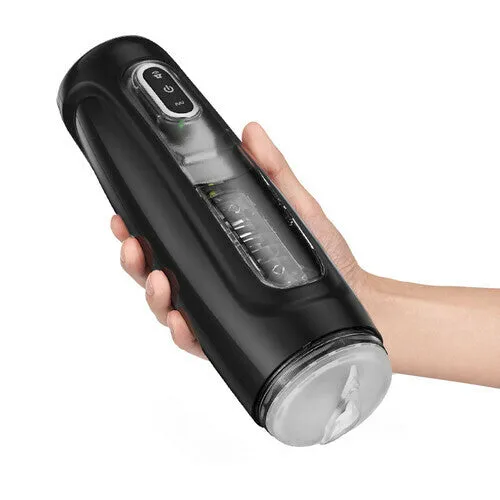 Male Sex Toys Lurevibe Lurevibe Handfree Automatic Rotate Male Masturbation Cup