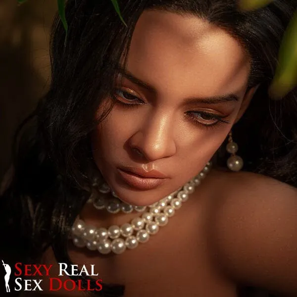 Male Sex Toys SY Dolls 166m 5ft5 ReadytoShip Silicone Head Sex Doll with TPE Body in Tan Skin