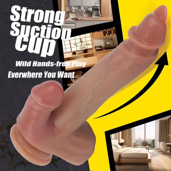 Male Sex Toys Tongue Dick Strong Suction Cup Realistic Big Size Penis Lurevibe Male Sex Toys Tongue Dick Strong Suction Cup Realistic Big Size Penis Lurevibe