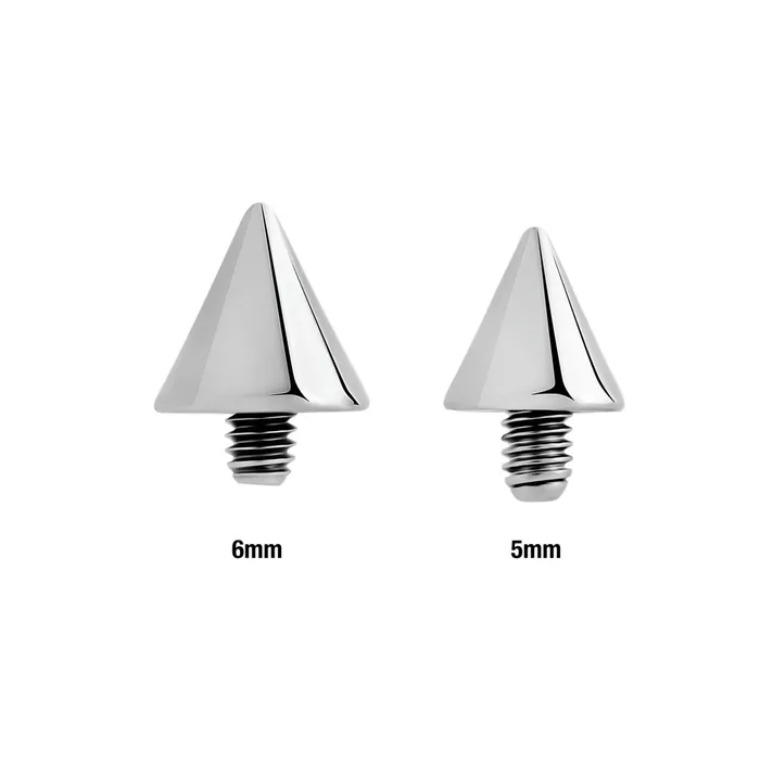 10g Internally Threaded CounterSunk Steel Cone Price Per 1 Painful Pleasures Male Sex Toys