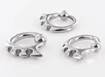 12g8g Saw Blade Captive Ring Painful Pleasures Male Sex Toys