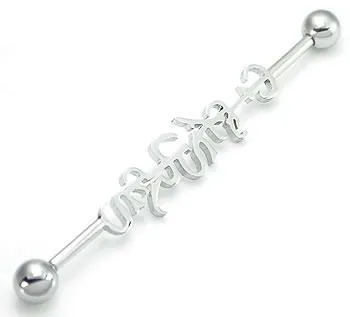 14g 15 Pleasures Industrial Barbell Painful Pleasures Vibrators