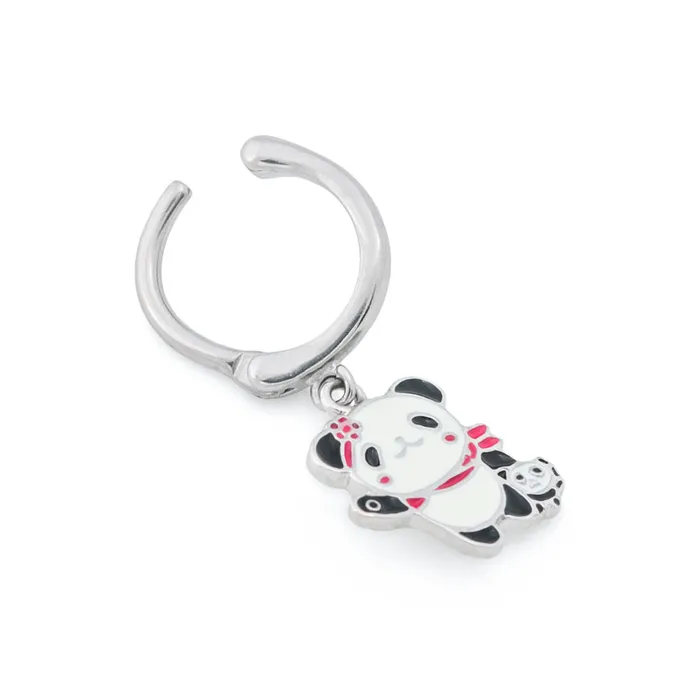 14g 38 Panda Friends Clicker Ring Price Per 1 Painful Pleasures Male Sex Toys