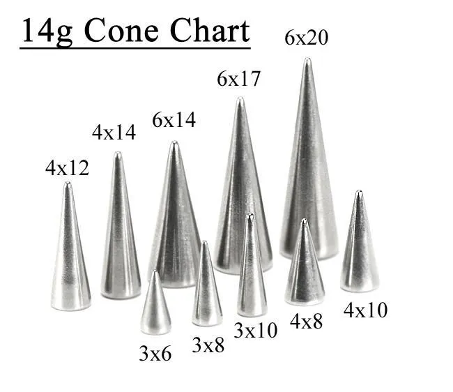 14g 58 Double Spike Straight Barbell Price Per 1 Painful Pleasures Female Sex Toys