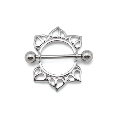 14g 58 Stippled Silver Nipple Shield Jewelry Price Per 1 Painful Pleasures Anal 14g 58 Stippled Silver Nipple Shield Jewelry Price Per 1 Painful Pleasures Anal