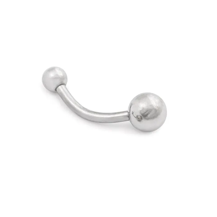 14g 716 Steel Ball Belly Button Ring Painful Pleasures Male Sex Toys