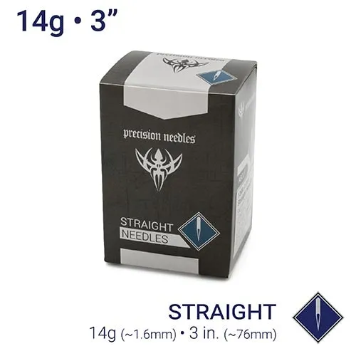 14g Sterilized 3 Body Piercing Needles Box of 100 Precision Needles Female Sex Toys 14g Sterilized 3 Body Piercing Needles Box of 100 Precision Needles Female Sex Toys