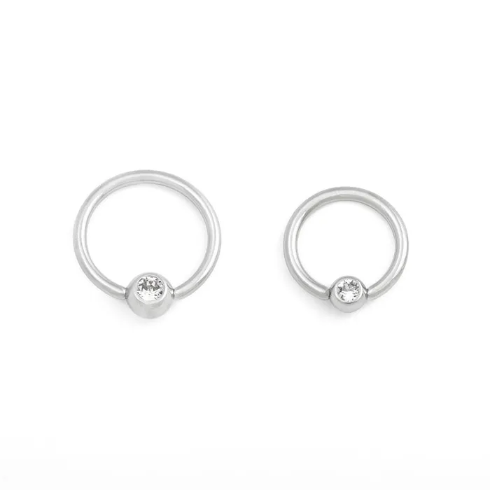 16g Annealed Steel Crystal Jewel Fixed Bead Ring Price Per 1 Painful Pleasures Male Sex Toys 16g Annealed Steel Crystal Jewel Fixed Bead Ring Price Per 1 Painful Pleasures Male Sex Toys