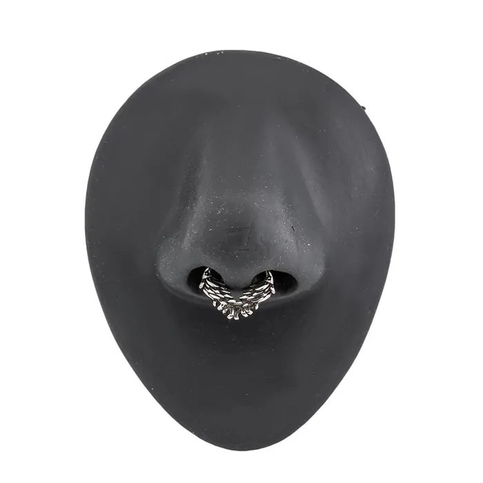 16g Seraphim Steel Septum Clicker Painful Pleasures Male Sex Toys