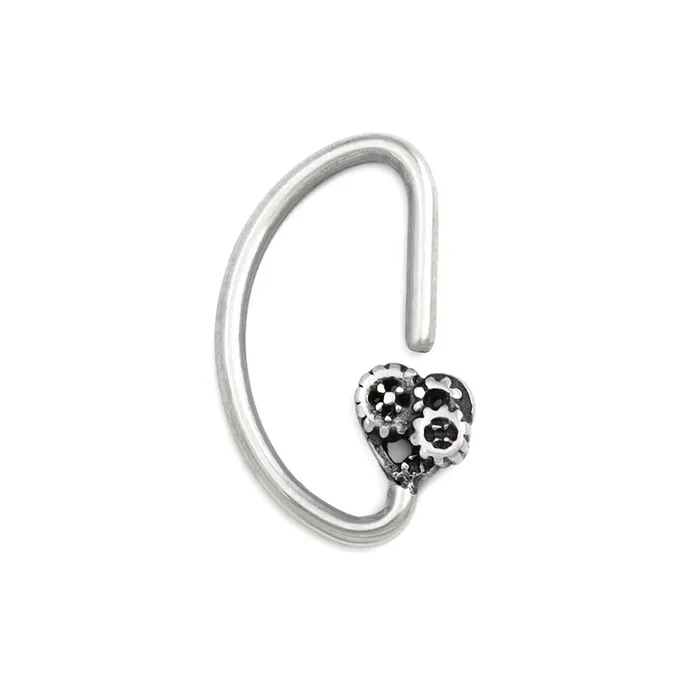 16g Steampunk Heart Bendable DRing Price Per 1 Painful Pleasures Male Sex Toys 16g Steampunk Heart Bendable DRing Price Per 1 Painful Pleasures Male Sex Toys