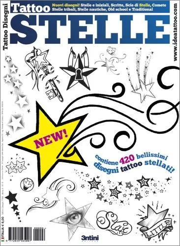 3ntini Stars and Lettering Softcover Book Vibrators