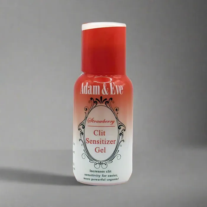 Adam Eve Strawberry Clit Sensitizer Gel 1 oz Adam Eve Inc Female Sex Toys