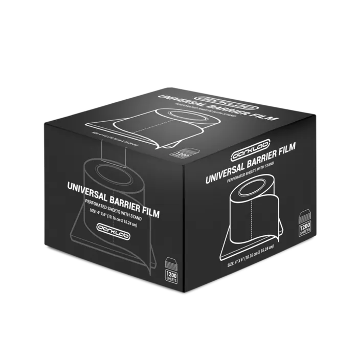 Anal Darklab Darklab Black Barrier Film Box of 1200 Sheets