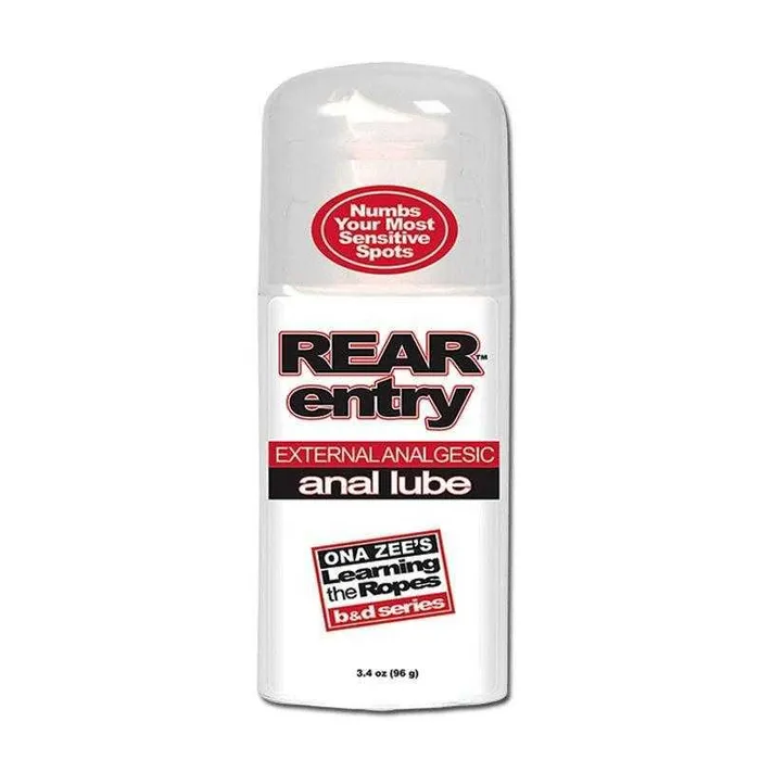 Anal Doc Johnson Enterprises Rear Entry Desensitizing Anal Lube 34 oz 96 g Anal Doc Johnson Enterprises Rear Entry Desensitizing Anal Lube 34 oz 96 g