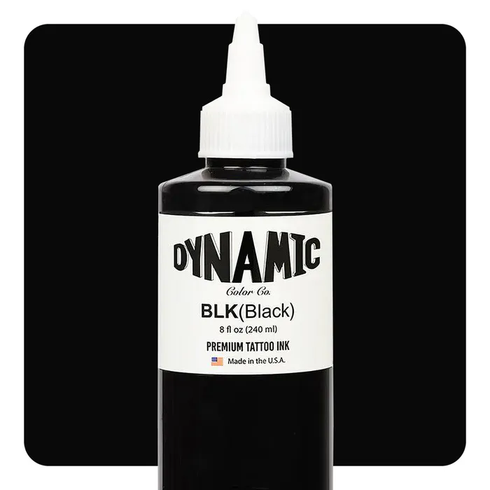 Anal Dynamic Dynamic Black Tattoo Ink 8oz Bottle