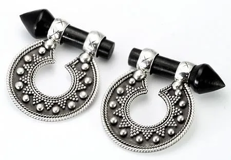 Anal Elementals Organics 925 Sterling Silver Round Balinese Design Hanger Body Jewelry 8g 0g Price Per 2 Anal Elementals Organics 925 Sterling Silver Round Balinese Design Hanger Body Jewelry 8g 0g Price Per 2