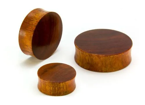 Anal Elementals Organics Chang Wood Double Flare Plug Price Per 1