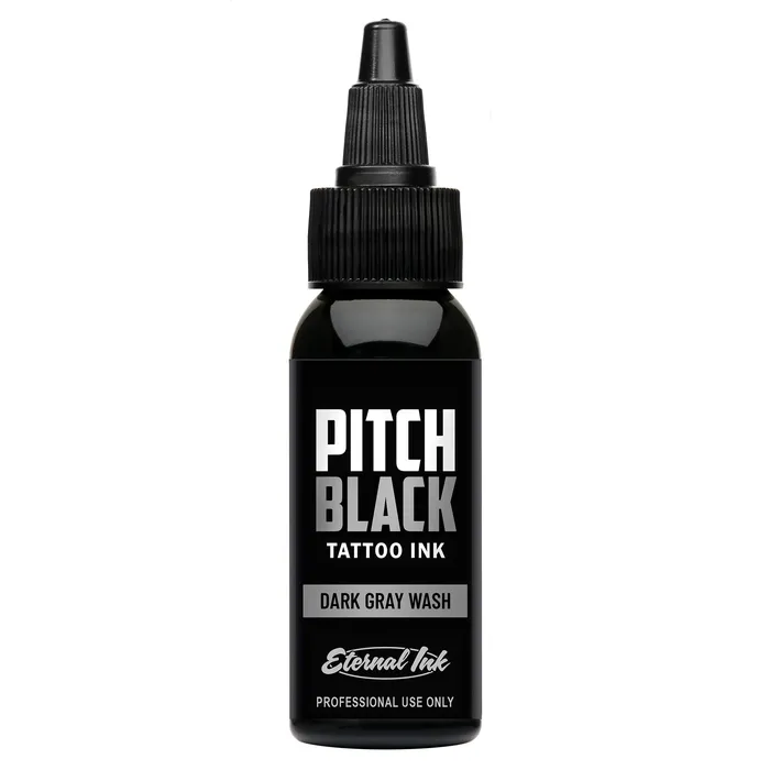 Anal Eternal Pitch Black Dark Gray Wash Eternal Ink Pick Size