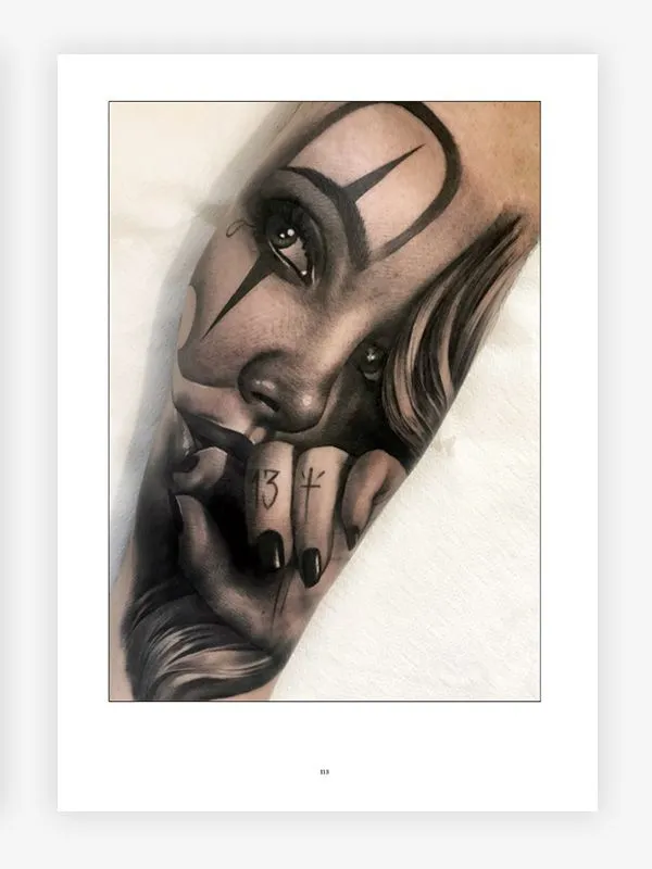Anal Macko My Latin Italian BlackNGrey Hardcover Book Tattoo Life