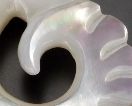 Anal Mother of Pearl DRAKE Hanger Organic Jewelry 2mm 95mm Price Per 1 Elementals Organics