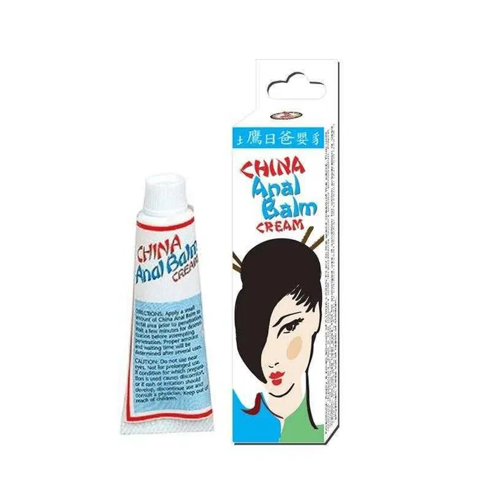 Anal Novelties By Nasswalk Inc China Anal Balm Cream 05 oz tube