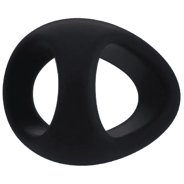 Anal Tantus Stirrup Cockring Black Tantus