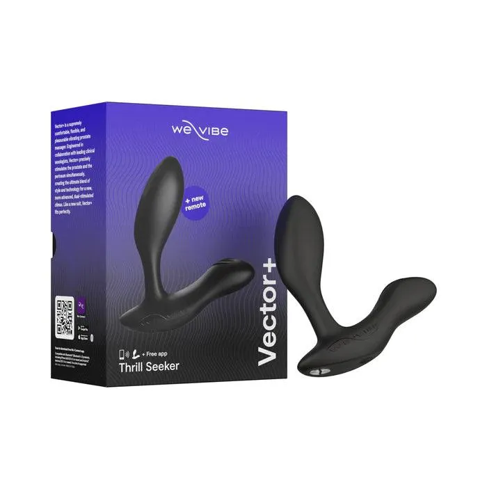 Anal WeVibe WeVibe Vector Rechargeable RemoteControlled Prostate Massager Black