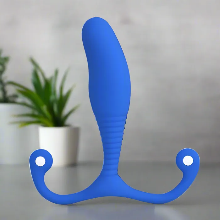 Aneros Anal Aneros MGX Syn Trident Blue HandsFree Prostate Stimulator
