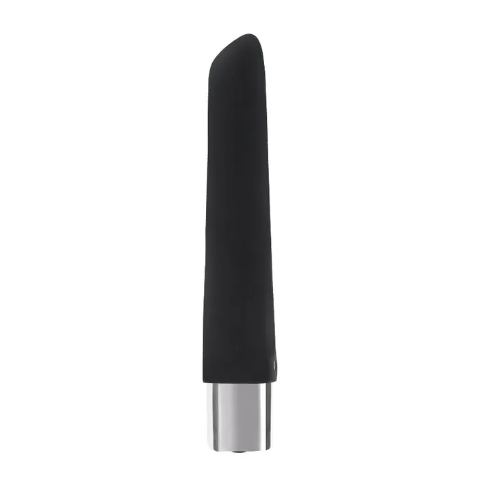 Black Bullet Vibrator with Angled Tip GSpot Vibrator FUNMATES Female Sex Toys Black Bullet Vibrator with Angled Tip GSpot Vibrator FUNMATES Female Sex Toys