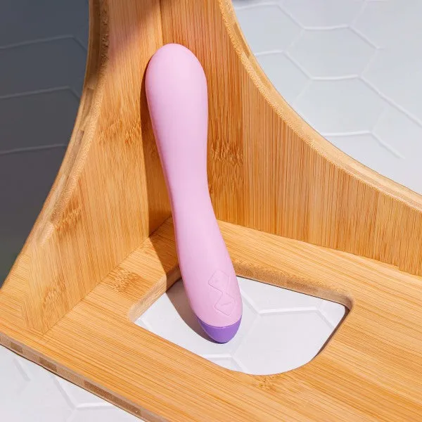 Blush Female Sex Toys Wellness G Curve Rumbly Waterproof Silicone GSpot Vibrator