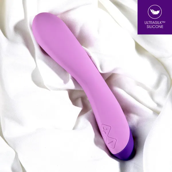 Blush Female Sex Toys Wellness G Curve Rumbly Waterproof Silicone GSpot Vibrator