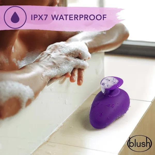 Blush Wellness Palm Sense Rumbly External Vibrator with Finger Hold Female Sex Toys