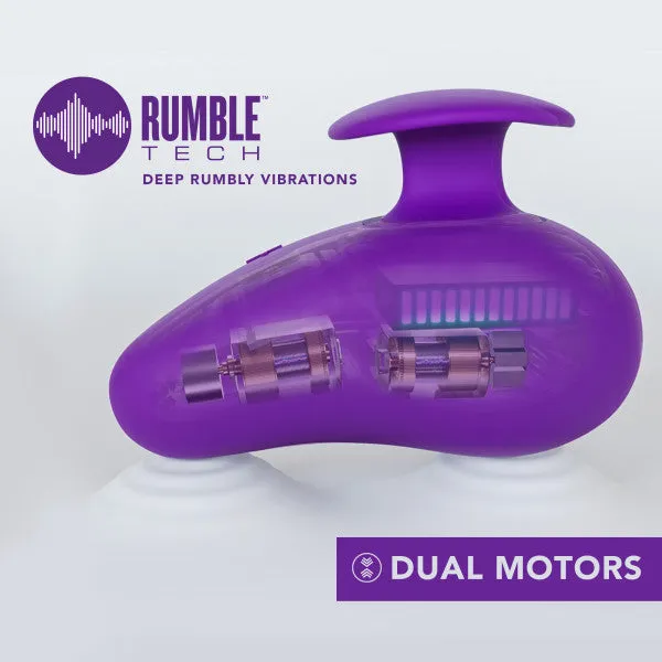 Blush Wellness Palm Sense Rumbly External Vibrator with Finger Hold Female Sex Toys