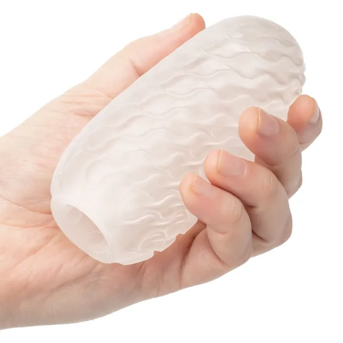 Boundless Discreet Reversible Nubby Stroker 2 Sensations in 1 CalExotics Male Sex Toys Boundless Discreet Reversible Nubby Stroker 2 Sensations in 1 CalExotics Male Sex Toys