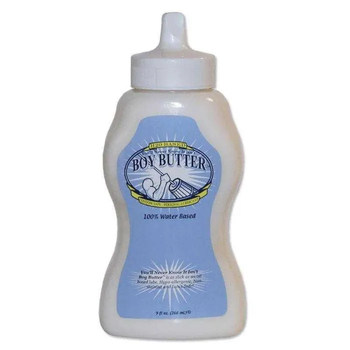 Boy Butter Vibrators Boy Butter H2O 9 oz 266 ml Squeeze Bottle