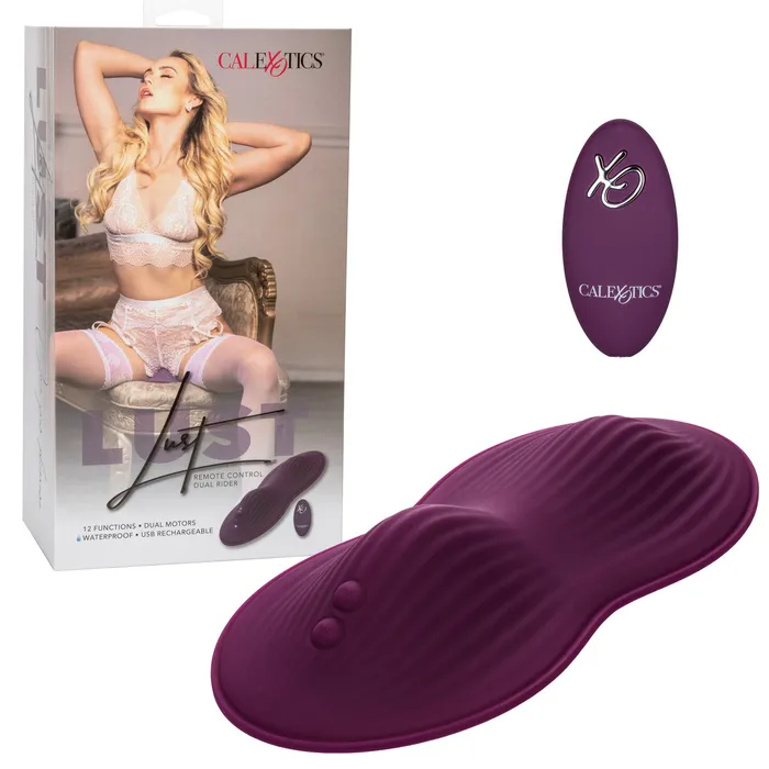 CalExotics Lust Dual Rider Remote Control Humping Vibrator Female Sex Toys