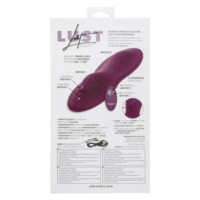 CalExotics Lust Dual Rider Remote Control Humping Vibrator Female Sex Toys