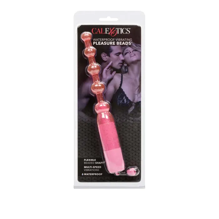 California Exotics Male Sex Toys Anal Sex Waterproof Vibrating Pleasure Beads by Cal Exotics