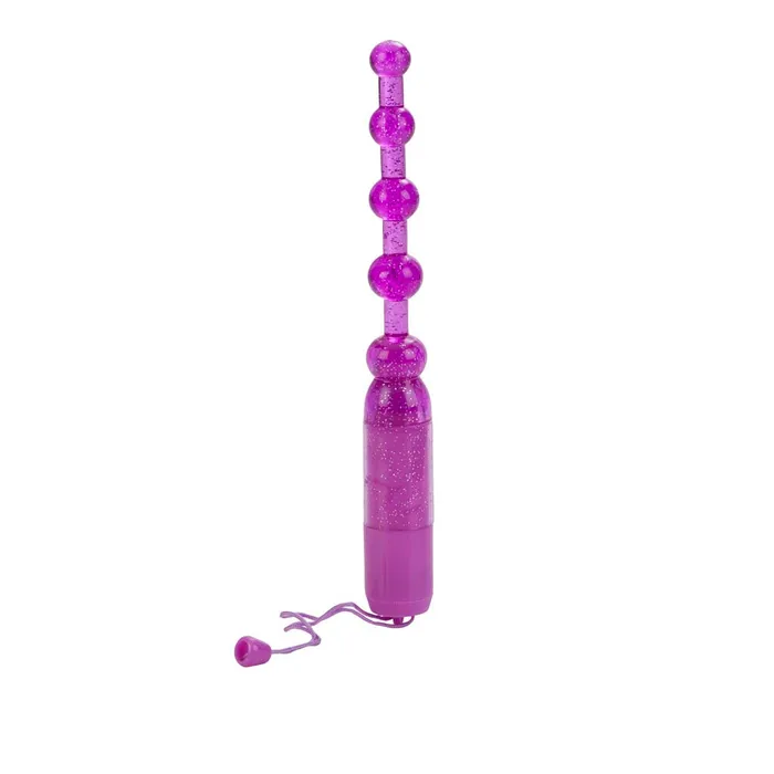 California Exotics Male Sex Toys Anal Sex Waterproof Vibrating Pleasure Beads by Cal Exotics